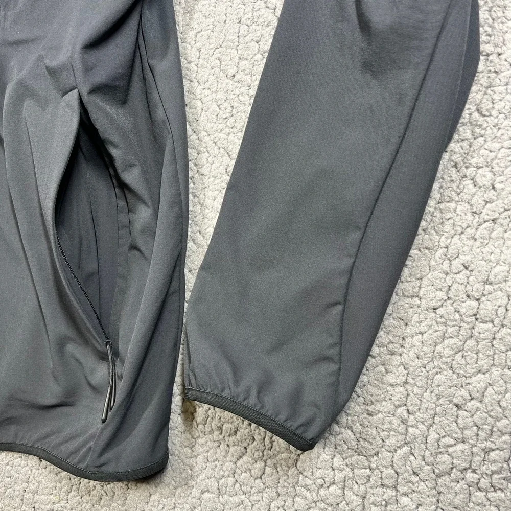 Hill City Mens Jacket Full Zip Active Black Lightweight Ventilated Size S